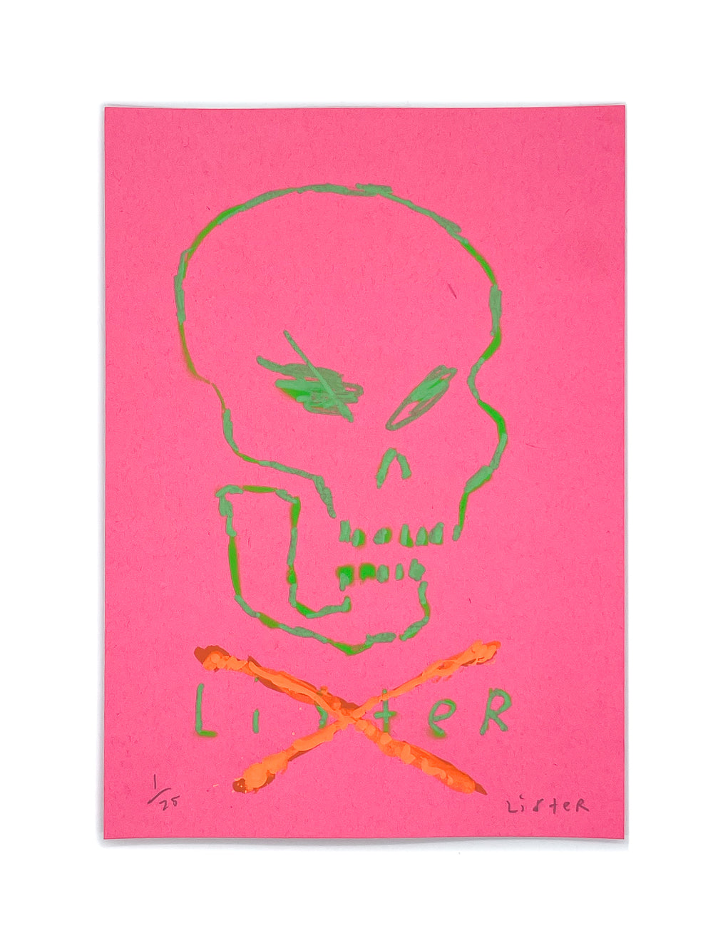 BUS SHELTER SKULL (PINK)