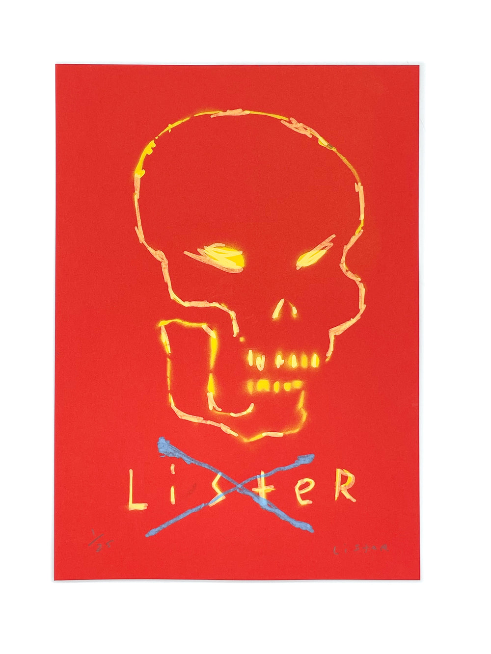 BUS SHELTER SKULL (RED)