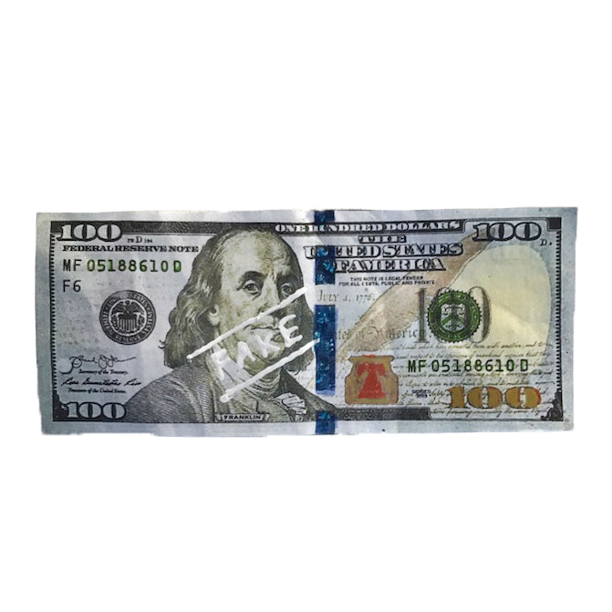 
                  
                    NOT A ONE HUNDRED DOLLAR BILL
                  
                