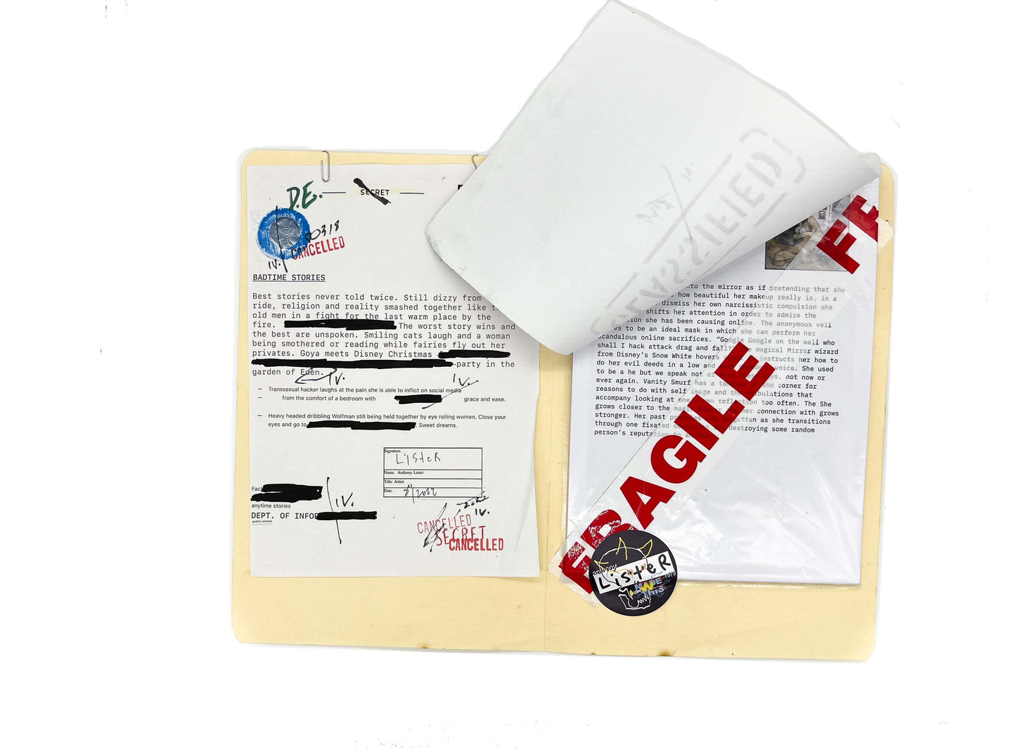 
                  
                    BADTIME STORIES - EXHIBITION CATALOGUE
                  
                